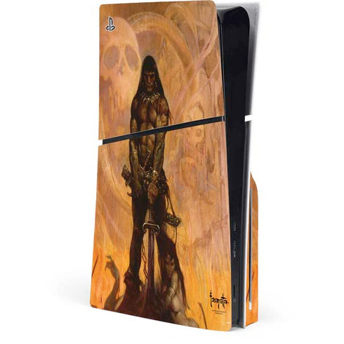 Barbarian by Frazetta PlayStation PS5 Skins