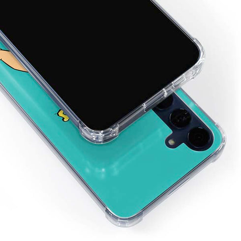 The Flinstones Barney Rubble Galaxy A55 5G Clear Case