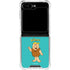 The Flinstones Barney Rubble Galaxy Z Flip6 Clear Case