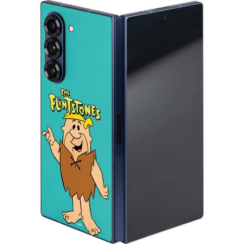 The Flinstones Barney Rubble Galaxy Z Fold6 Skin