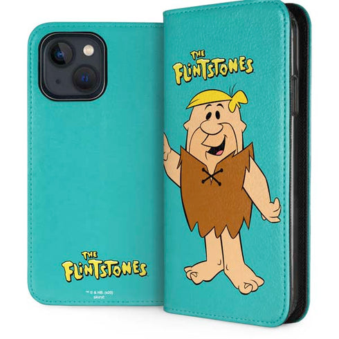 The Flinstones Barney Rubble iPhone 15 Plus Folio Case
