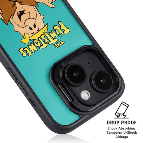 The Flinstones Barney Rubble iPhone 15 Plus Kickstand Case