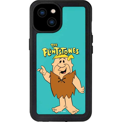 The Flinstones Barney Rubble iPhone 15 Plus Waterproof Case