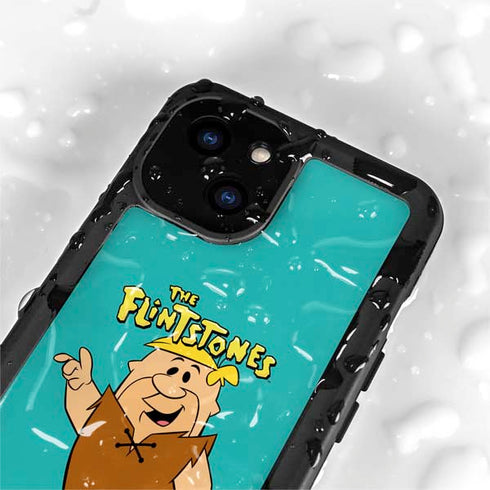 The Flinstones Barney Rubble iPhone 15 Plus Waterproof Case