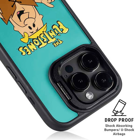 The Flinstones Barney Rubble iPhone 15 Pro Max Kickstand Case