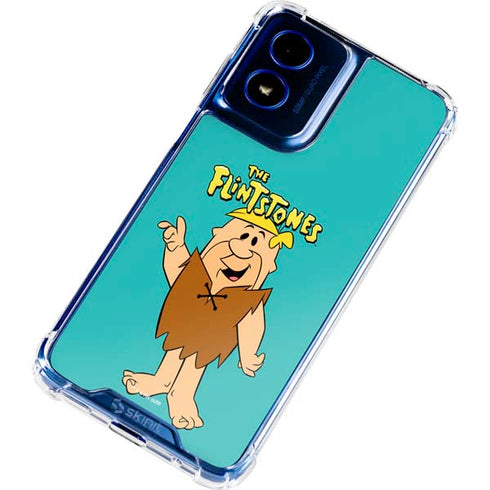The Flinstones Barney Rubble Moto G 5G (2024) Clear Case