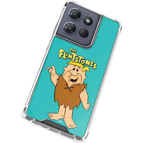The Flinstones Barney Rubble Moto G Power 5G (2025) Clear Case