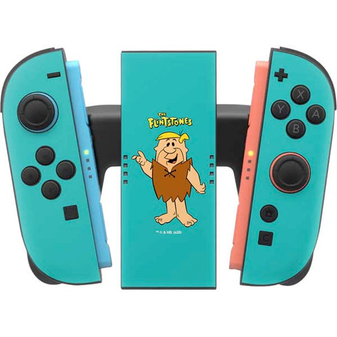 The Flinstones Barney Rubble Nintendo Switch 2 (2025) Joy-Con Controller Skin