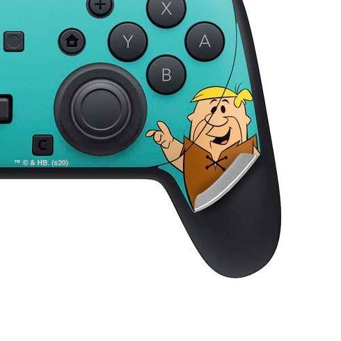 The Flinstones Barney Rubble Nintendo Switch 2 (2025) Pro Controller Skin