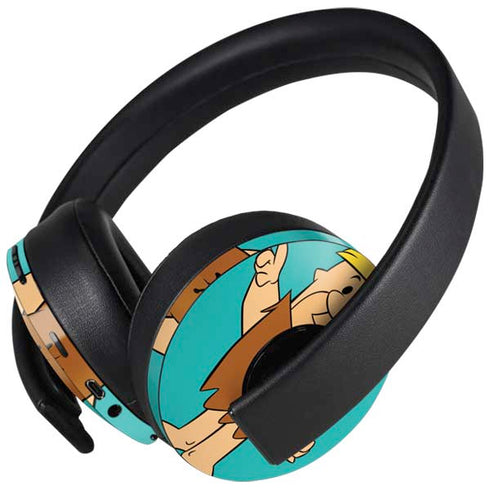 The Flinstones Barney Rubble PlayStation 4 Gold Wireless Headset Skin