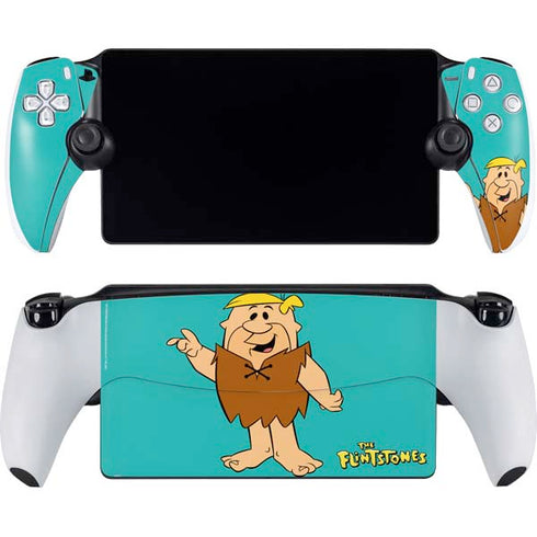 The Flinstones Barney Rubble PlayStation Portal Remote Player Skin