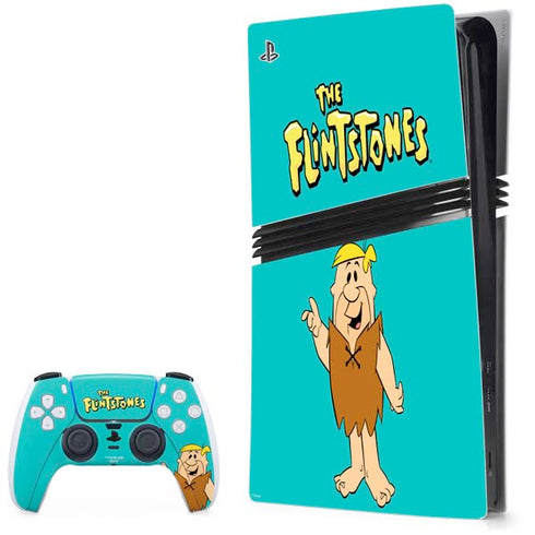 The Flinstones Barney Rubble PS5 Pro Bundle Skin