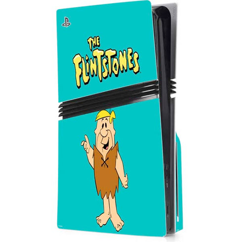 The Flinstones Barney Rubble PS5 Pro Disk Console Skin