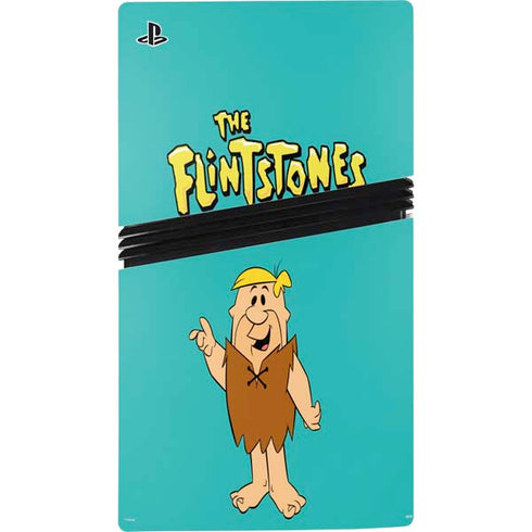 The Flinstones Barney Rubble PS5 Pro Disk Console Skin