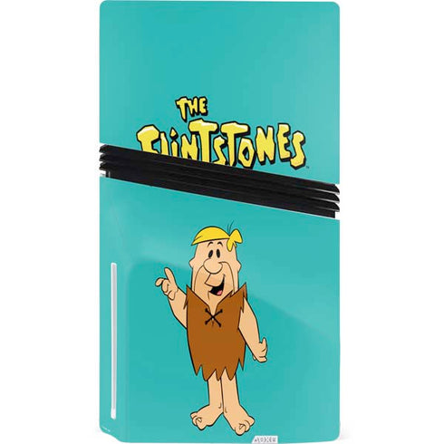 The Flinstones Barney Rubble PS5 Pro Disk Console Skin