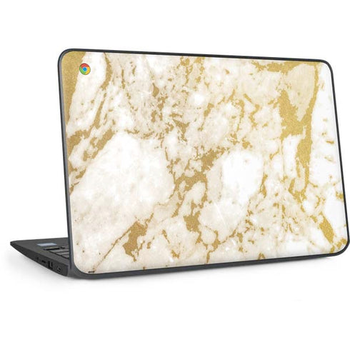 Basic Marble HP Chromebook Skin