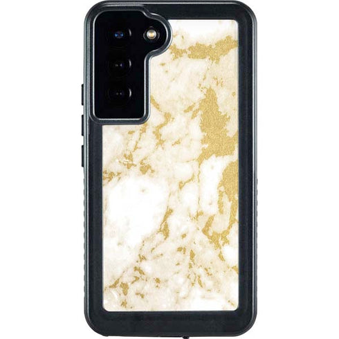 Basic Marble Galaxy S24 Plus Waterproof Case