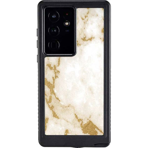 Basic Marble Galaxy S24 Ultra Waterproof Case