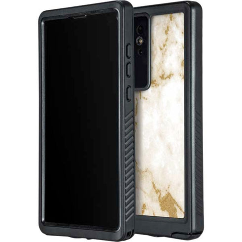 Basic Marble Galaxy S24 Ultra Waterproof Case