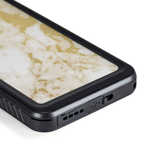 Basic Marble Galaxy S24 Waterproof Case