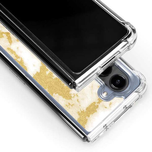 Basic Marble Galaxy Z Fold5 5G Clear Case