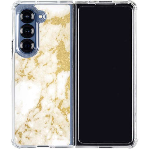 Basic Marble Galaxy Z Fold6 Clear Case