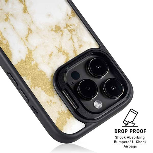 Basic Marble iPhone 13 Pro Kickstand Case