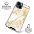 Basic Marble iPhone 15 Clear Case