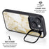 Basic Marble iPhone 15 Plus Kickstand Case