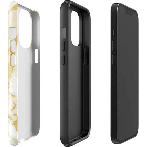 Basic Marble iPhone 15 Pro Impact Case