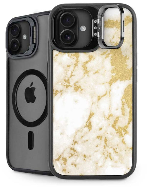 Basic Marble iPhone 16 Plus Kickstand Case