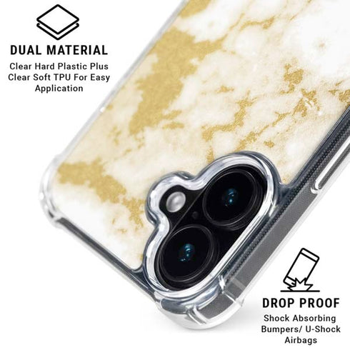 Basic Marble iPhone 16 Plus MagSafe Case