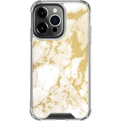 Basic Marble iPhone 16 Pro Clear Case