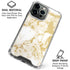 Basic Marble iPhone 16 Pro Clear Case