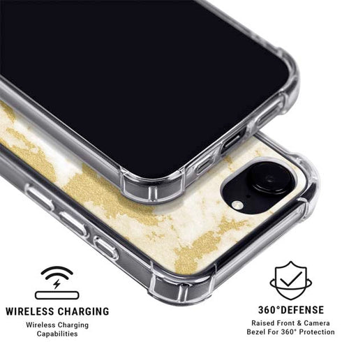 Basic Marble iPhone 16e Clear Case