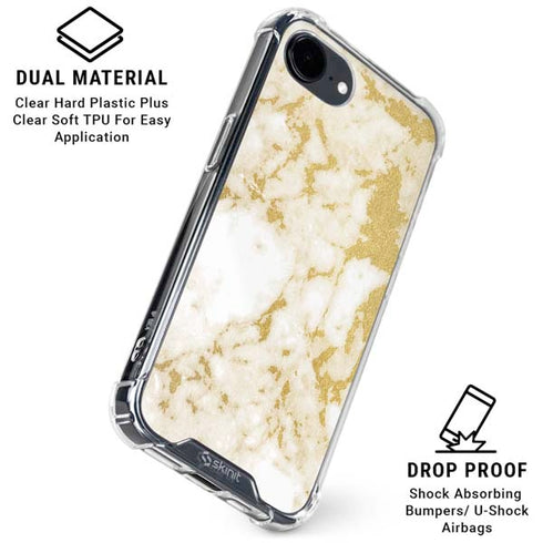 Basic Marble iPhone 16e Clear Case