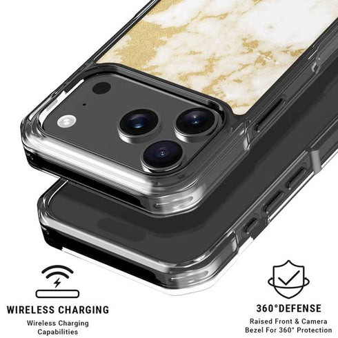 Basic Marble iPhone 18 Pro Clear Case