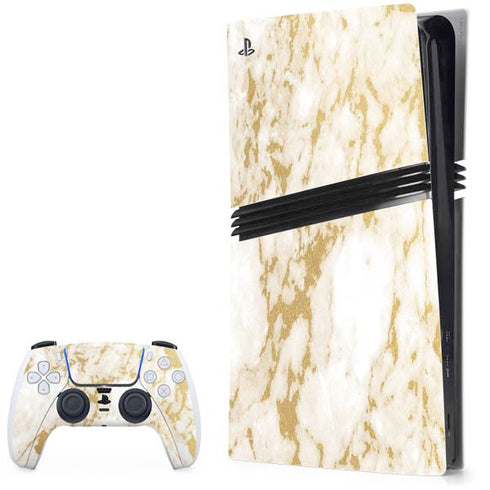 Basic Marble PS5 Pro Bundle Skin
