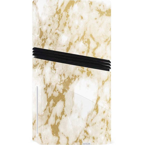 Basic Marble PS5 Pro Disk Bundle Skin