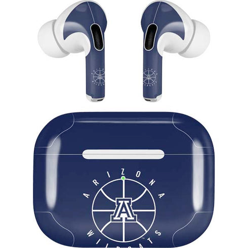 University of Arizona Basketball Mark Blue AirPods Skins
