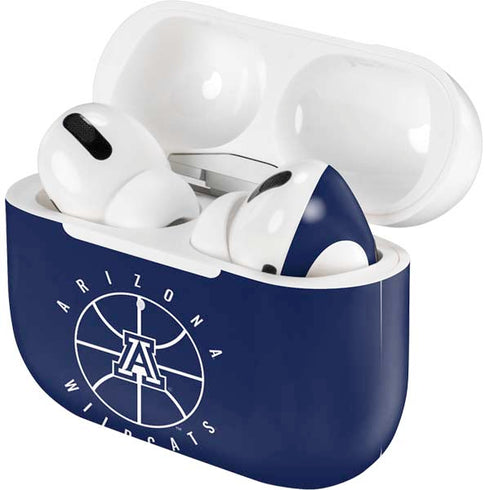 University of Arizona Basketball Mark Blue AirPods Skins