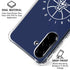 University of Arizona Basketball Mark Blue Galaxy A36 5G Clear Case