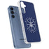 University of Arizona Basketball Mark Blue Galaxy A55 5G Clear Case