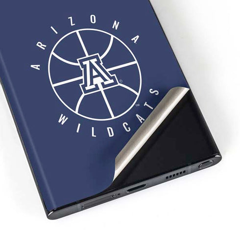 University of Arizona Basketball Mark Blue Galaxy Skins