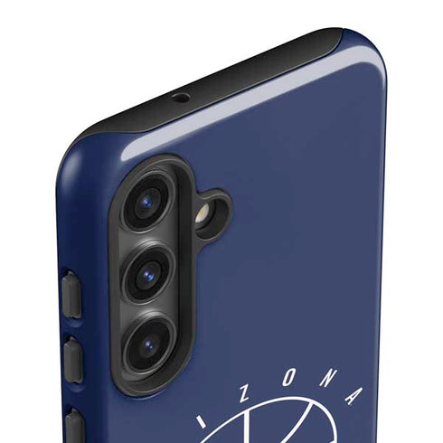 University of Arizona Basketball Mark Blue Galaxy S25 Impact Case