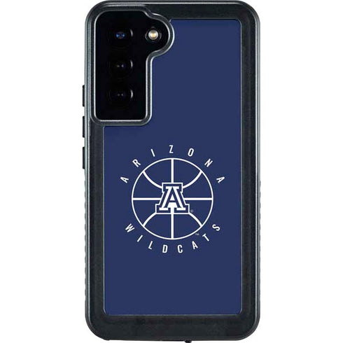 University of Arizona Basketball Mark Blue Galaxy S24 Plus Waterproof Case
