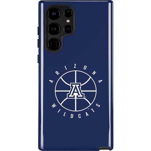 University of Arizona Basketball Mark Blue Galaxy S25 Ultra Impact Case