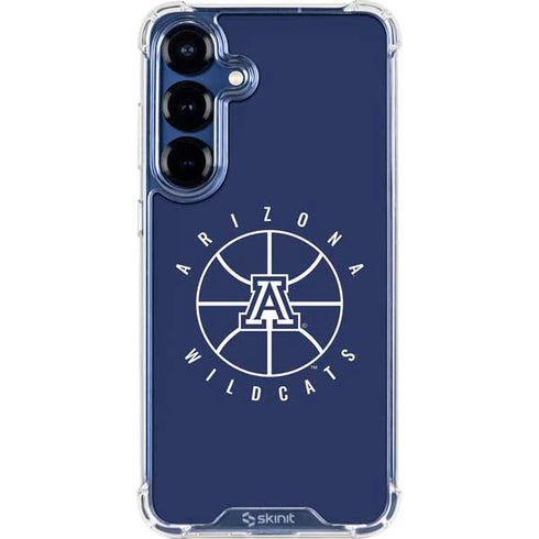 University of Arizona Basketball Mark Blue Galaxy S25 Clear Case