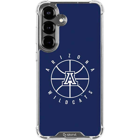 University of Arizona Basketball Mark Blue Galaxy S26 Clear Case