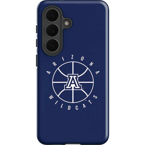 University of Arizona Basketball Mark Blue Galaxy S26 Impact Case